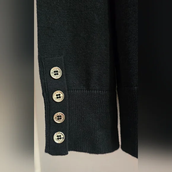 Tommy Hilfiger Black Turtleneck Sweater - Picture 3 of 5